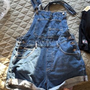 Denim Overalls